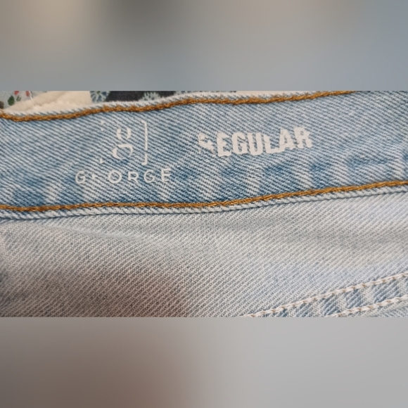 A George Men's Denim Straight Jeans - Picture 8 of 11